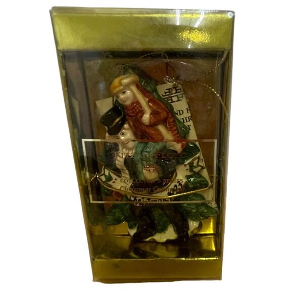 Fitz & Floyd "A Christmas Carol" 3rd Edition 1993 Xmas Tree Ornament with Box - Picture 6 of 9